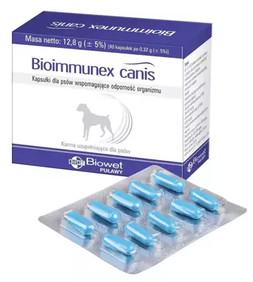 Biowet Bioimmunex Canis 40 Kapsułek